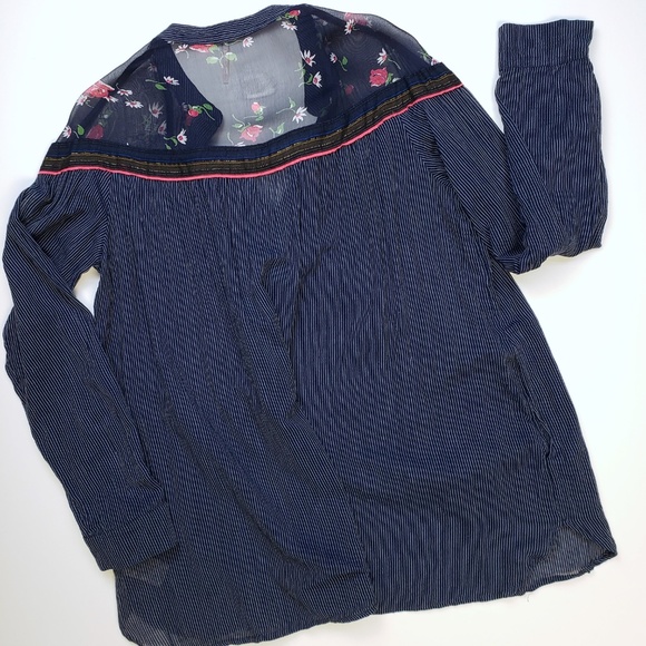 Free People Hearts & Colors Boho Peasant Blouse - Picture 5 of 5